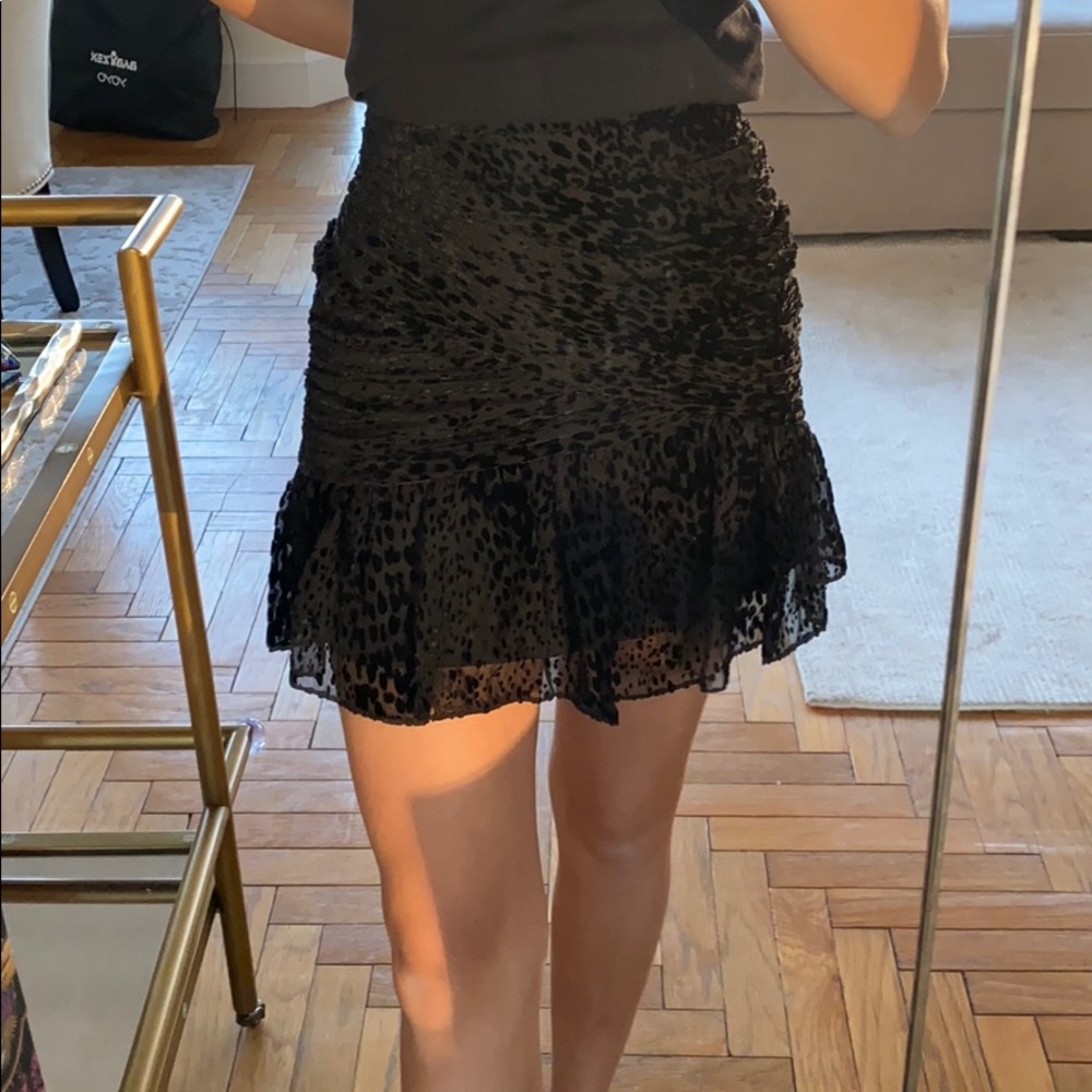 Brand new ALC black mini skirt